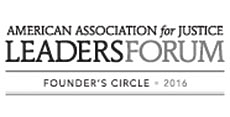 American Association for Justice Leaders Forum Founders Circle 2016